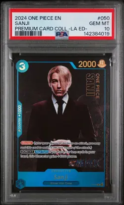 2024 Premium Collection Live Action Edition #P-050 SANJI PSA 10 GEM MT - Image 1