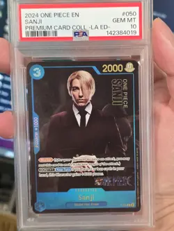 2024 Premium Collection Live Action Edition #P-050 SANJI PSA 10 GEM MT - Image 3
