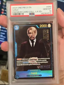 2024 Premium Collection Live Action Edition #P-050 SANJI PSA 10 GEM MT - Image 4