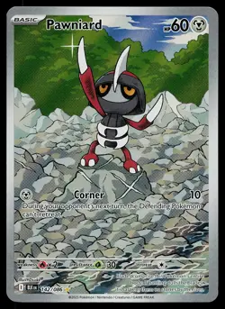 Pokemon Card - Pawniard Black Bolt 142/086 Illustration Rare 2025 - Image 1