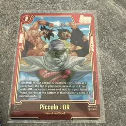 Piccolo : BR FB09-013 Alternate Art Dual Evolution Dragon Ball Card English - Image 1