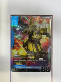 GD03-002 The-O LR Gundam TCG Card Game Alternate Art Bandai - Image 1