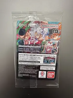 One Piece Monkey D Luffy College Voyage SEALED Promo Card Manga IN HAND - Image 2