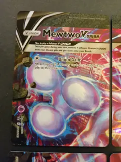 Mewtwo V-UNION [Set of 4] SWSH: Sword & Shield Promo Cards Holo - Image 3