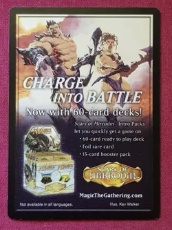 Magic The Gathering SCARS OF MIRRODIN SOLDIER TOKEN card MTG - Image 2