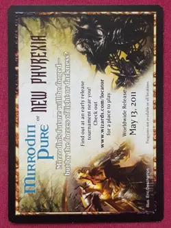 Magic The Gathering MIRRODIN BESIEGED THOPTER token card MTG - Image 2