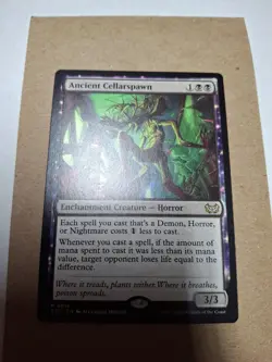Ancient Cellarspawn Commander: Duskmourn: House of Horror Regular - Image 1