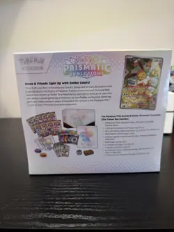 Pokemon Scarlet & Violet Prismatic Evolutions Elite Trainer Box NEW Sealed ETB - Image 3