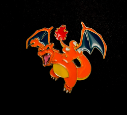 Pokemon Starter Pins Charizard Venusaur Blastoise Enamel Pin Variation - Image 2