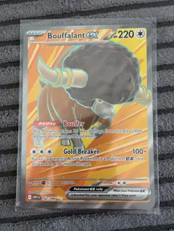 Pokemon Bouffalant ex 162/086 Sv: White Flare Holo - Image 1