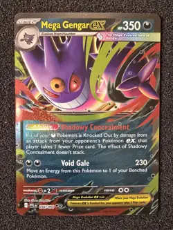 Mega Gengar EX 056/094 - Double Rare - NM - Phantasmal Flames - Pokemon TCG - Image 1