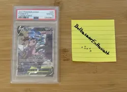 The Pokemon Company 2021 Fusion Strike Mew V 251/264 Full Art Holo PSA 10 - Image 1