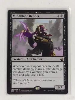 Mindblade Render - Battlebond (BBD) MTG Magic the Gathering - NM+ - Image 1