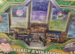 Pokemon TCG 2017 Legacy Evolution Pin Collection Box Sealed, XY - Image 2