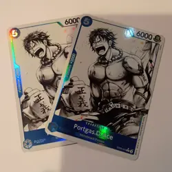 2025 One Piece - Ace & Newgate ST22-010 - Portgas.D.Ace - Alt Art (2 Card) 2x NM - Image 1