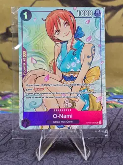 O-Nami OP05-062 UC ALT ART Sealed – Illustration Box Vol.1 One Piece TCG PROMO - Image 1