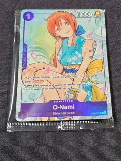 O-Nami OP05-062 UC ALT ART Sealed – Illustration Box Vol.1 One Piece TCG PROMO - Image 2
