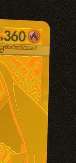 Mega Charizard Y ex Mega Hyper Rare 294/217 Ascended Heroes Gold Card - Image 2