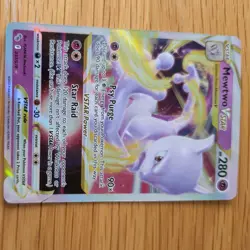 MEWTWO VSTAR 031/078 POKEMON CARD (POKEMON GO SET) HALF ART HOLO - Image 2