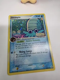 Omanyte 60/92 Legend Maker Reverse Holo Stamped 2006 Nintendo Pokemon Card - Image 3