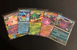 Pokemon Perfect Order ex Lot 5 Cards Mega Clefable Decidueye Lapras Salazzle NM - Image 1