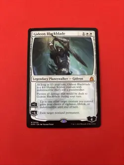 Gideon Blackblade Ravnica Remastered Regular MTG Magic The Gathering - Image 1