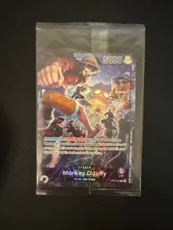 Sealed Monkey.D.Luffy (PSA Magazine) OP05-060 One Piece Promotion Cards Foil - Image 1