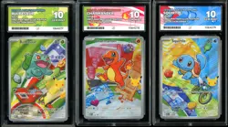Pokemon First Partner Illustration Series Kanto Gen 1 ACE 10 SEQUENTIAL SET - Image 1