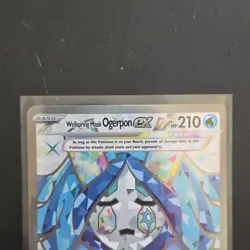 The Pokemon Company Wellspring Mask Ogerpon ex 194/167 Ultra Rare Holo - Image 4