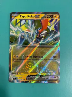 Pokemon Journey Together 4 Card Ex Lot Holo Double Rare - Image 5