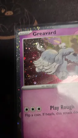 Pokemon - Greavard 100/197 Cosmos Holo NM SWIRL - Image 3