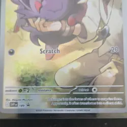 The Pokemon Company N's Zorua Scarlet & Violet Promo Holo Card 189 English 2025 - Image 5