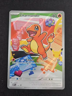 Charmander 038 Full Art Promo First Partner Collection 30th Anniversary Pokemon - Image 2