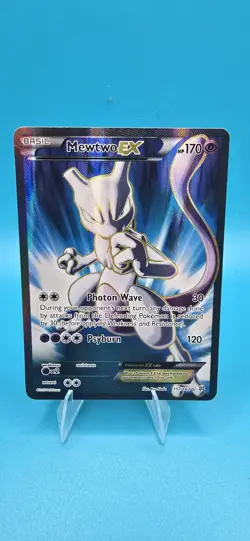 Pokemon TCG Mewtwo-EX Breakthrough 157/162 Holo Full Art Ultra Rare Sku2 - Image 1