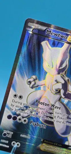 Pokemon TCG Mewtwo-EX Breakthrough 157/162 Holo Full Art Ultra Rare Sku2 - Image 2