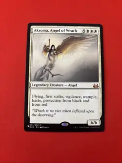 Akroma, Angel of Wrath The List Reprints Regular MTG Magic The Gathering - Image 1