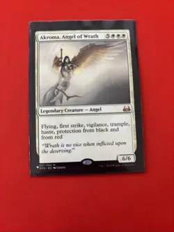 Akroma, Angel of Wrath The List Reprints Regular MTG Magic The Gathering - Image 3