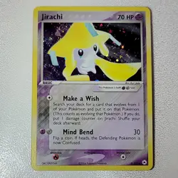 2004 POKEMON EX HIDDEN LEGENDS #8 JIRACHI-HOLO - Image 1