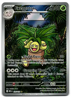 Exeggutor 135/132 - 🌊 Mega Evolution Illustration Rare Pokemon TCG 🖤 - M/LP - Image 1