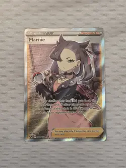 Marnie 200 Sword & Shield Trainers Pokemon Slight Crease On Back And Front RS. - Image 1