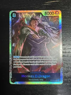 Monkey.D.Dragon OP12-094 SR ENG Near Mint One Piece - Image 1