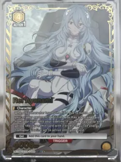 Union Arena UE15BT Rei Ayanami EVA-1-014 SR☆☆ English Evangelion - Image 1