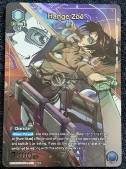 Union Arena UE10BT/AOT-1-003 Hange Zoe (U*) UE10BT: Attack on Titan - Image 2