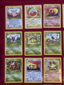 Jungle Set Pokemon Cards X44 Vintage Base Set Good-Excellent Condition (P23) - Image 2