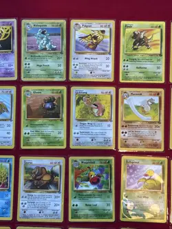 Jungle Set Pokemon Cards X44 Vintage Base Set Good-Excellent Condition (P23) - Image 4