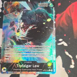 Trafalgar Law (L*) Foil Leader Card One Piece OP10-022 - Image 1