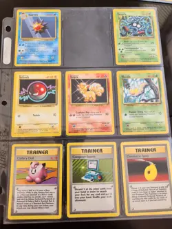POKEMON LOT OF X8 CARDS (64,66-72 )/102 NEW 1999 BASE SET NEVER PLAYED WITH - Image 3