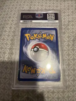 Pokemon Poliwrath 13/102 Base Set Shadowless 1st Edition Holo Rare PSA 5 - Image 2