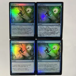 x4 Spell Pierce Foil C MTG Double Masters 2022 M/NM, English - Image 1