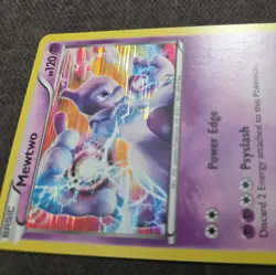 MINT Pokemon Mewtwo Holo Rare 53/113 Legendary Treasures 120 HP English - Image 3